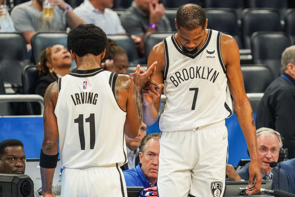 Brooklyn Nets Kevin Durant Kyrie Irving